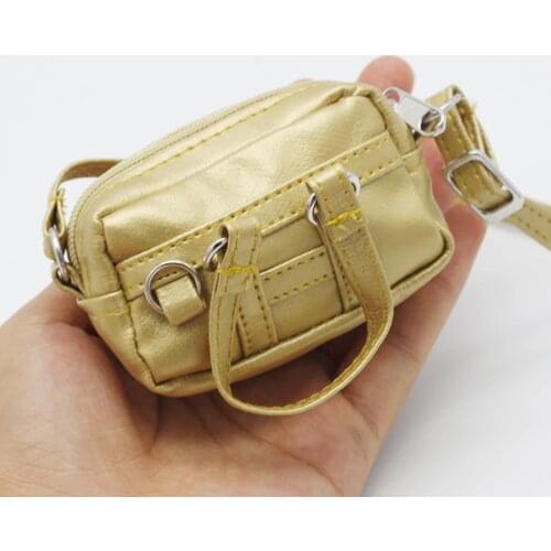 Handmade Doll Crossbody Bag For 1/6 1/3 BJD 18inch 43cm baby Gril Shoulder Bags as fit Plush EXO doll mini bag Kids Toy