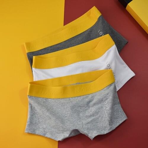 1pcs Cotton Popular Panties for Tomboy Trans Elastic Waist Boxer Briefs Underwear Women Boyshort Lingerie Les Lesbian