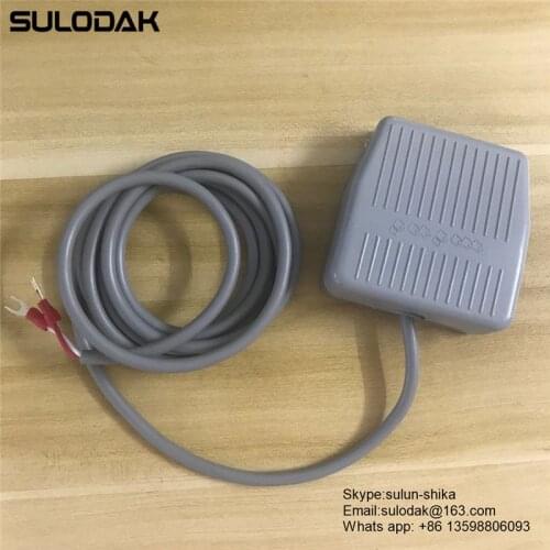 10A 250VAC TFS-201 UV LED Gel Curing Equipment Foot Switch Drying LED Point Light Source Fan Cooling Foot Pedal For UV Light