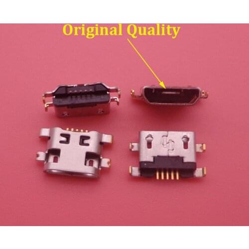 10pcs For Alcatel OT6012 OT 6012 OT 6012D 6012X Ot4033 7040n OT7040 One Touch Idol Mini micro usb charging connector socket port
