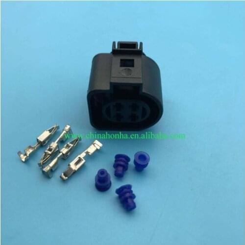 2/5/10 pcs 4-pin 2.8mm car headlight plug fog light connector 4B0973732 42128400