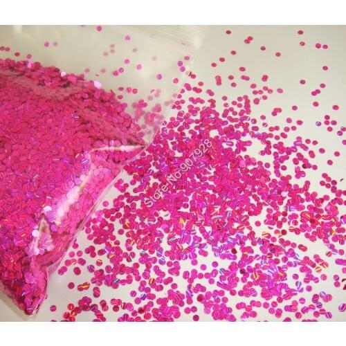 2mm Laser Strip Effect Round Shape nail art Glitter Light Rose nail design powder for nail gel polish,make up,decoration