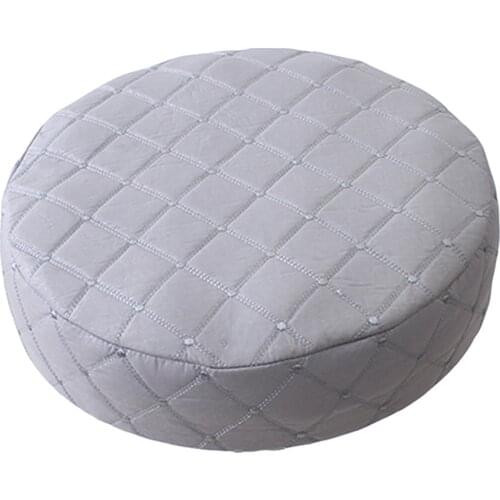 35cm Polyester Bar Stool Cover Round Lift Chair Seat Sleeve Salon