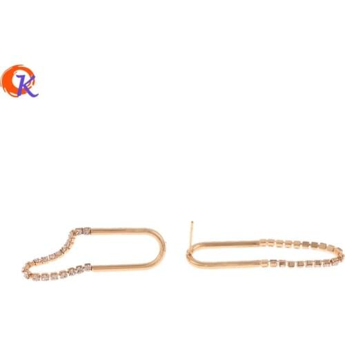 Women's Gold Earrings Cordial Design China