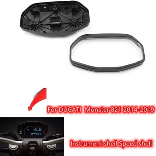 For Ducati Monster 821 2014 - 2019 Speedometer Tachometer Odometer Instrument Housing Case Gauges Cluster Cover 2015 2016 2017