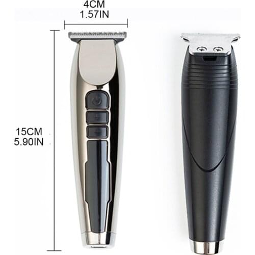 Y1UF Digital Retro Electric Clippers Rechargeable Hair Trimmer Low Noise Hair Cutting Kit Barber Scissors Blade Hair Length