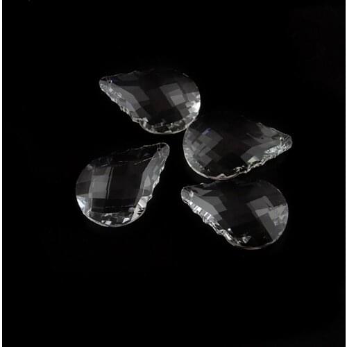 100pcs/Lot 50mm Crystal Beads Strand Pendant Clear Color For DIY Crystal Curtain Strand And Wedding Supplies