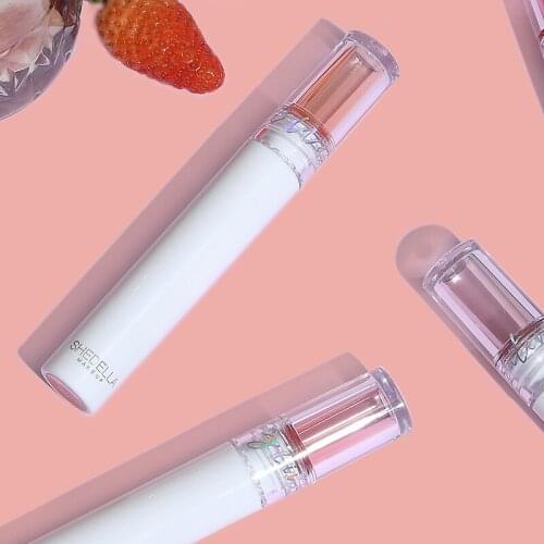 Lip Glaze Cream Water Gel Natural Lasting Moisturizing Waterproof Sweatproof Lipstick Women Cosmetics TSLM1