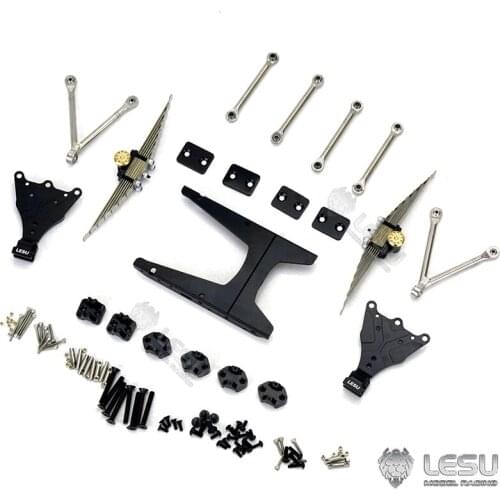 LESU RC Truck 1/14 Metal Rear Suspension Set for Tamiya Model Differential Axle TH02085-SMT5