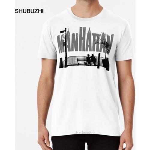 Manhattan T Shirt Bernat Natbern Woody Allen Manhattan New York Silhouette Diane Keaton Mariel Hemingway Love Film