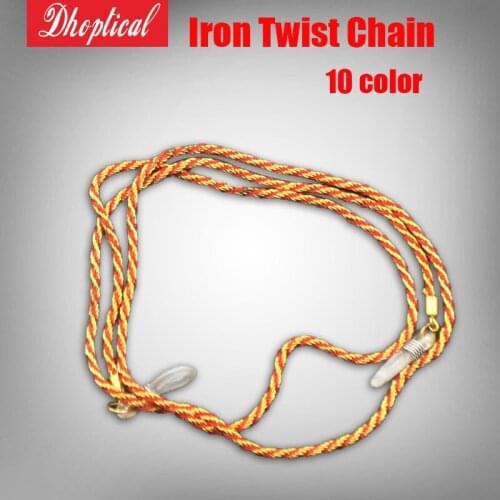 Metal glasses chain ,iron glasses cord ,sungasses chain Mix color wholesale 10pcs
