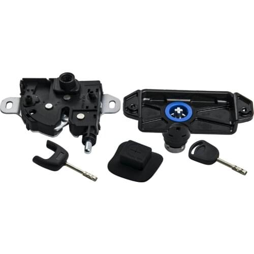 Lock Latch Set 2Key 6C1A-16D748-AB 1476762 4956236 For Ford Transit Mk7 Bonnet