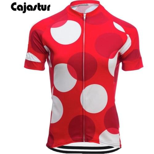 New women short sleeve cycling jersey red bike wear mtb jersey cycling tops maillot ropa ciclismo bicycle clothes cajastur
