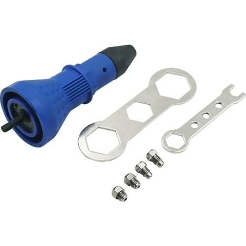 Rivet Gun for Cordless Drill Riveter Electric Rivet Nut Gun Riveting Tool Cordless Drill Adaptor Insert Nut Tool Multif