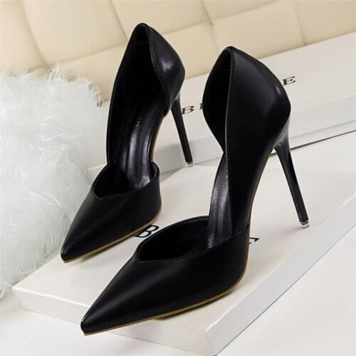 Sexy Shoes Black Heels Dress Shoes Women Designer Heels Stiletto Women Pumps Elegant Shoes For Woman Extreme High Heels Tacones