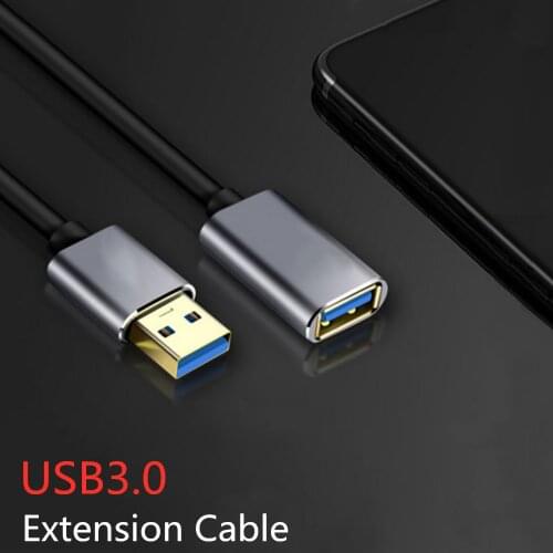 USB Extension Cable Super Speed USB 3.0 Cable Male to Female for Smart TV PS4 Xbox PC Laptop Keyboard 0.5m 1m 1.5m 2m 3m