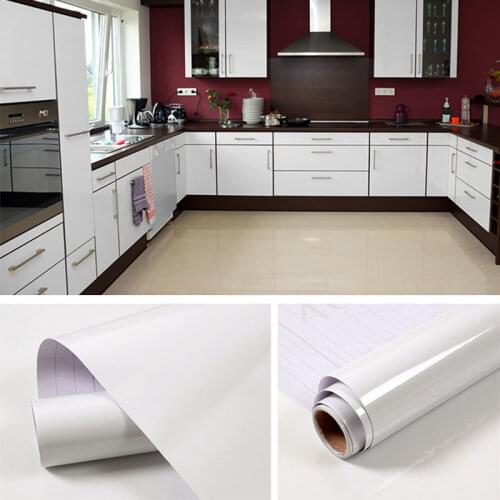Vinyl Wallpaper Room Peel And Stick in Rolls Wall Waterproof Kitchen Cabinet Stove Restoration Sticker Room Decoration