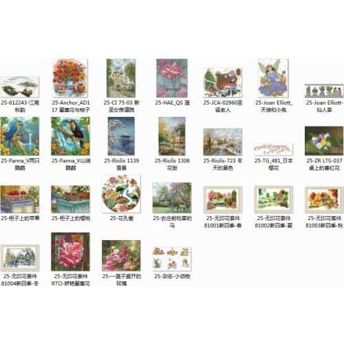 Cross Stitch Embroidery Riolis-723 Winter scenery Cotton Thread Painting DIY Needlework Kits 14CT Winter Home Decoration