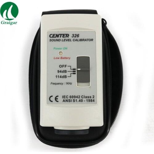 High Precision Sound Level Calibrator CENTER-326 (94dB/114dB)