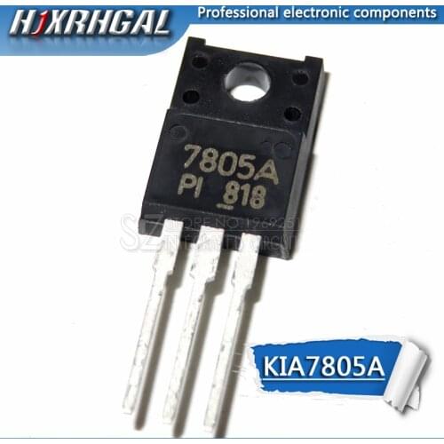10pcs KIA7805A 7805A plastic TO220F new and original HJXRHGAL