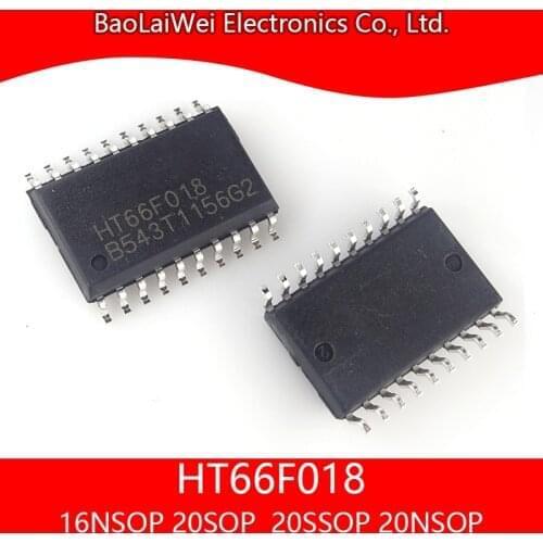 5pcs HT66F018 16-pin NSOP 20-pin SOP/NSOP/SSOP ic chip Electronic Components Integrated Circuits Active Components