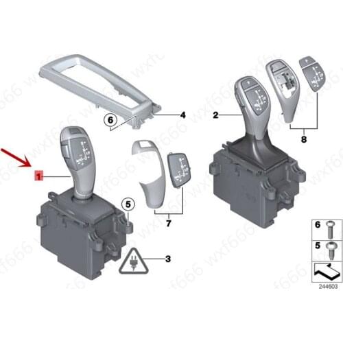 Car Hanging mechanism F07 F01 F18 730I X3 525b mw535I GT X5 428I Shift RND electronic controller Select button
