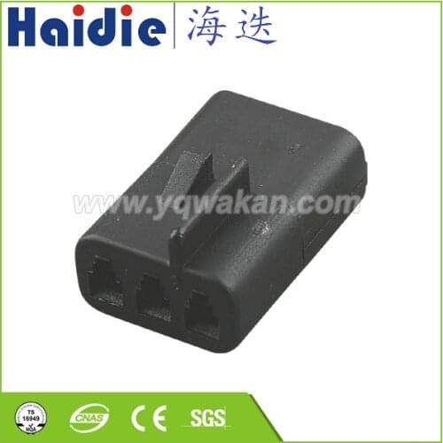 Free shipping 2sets 3pin Auto Electri wire harness plug plastic connector 12047781