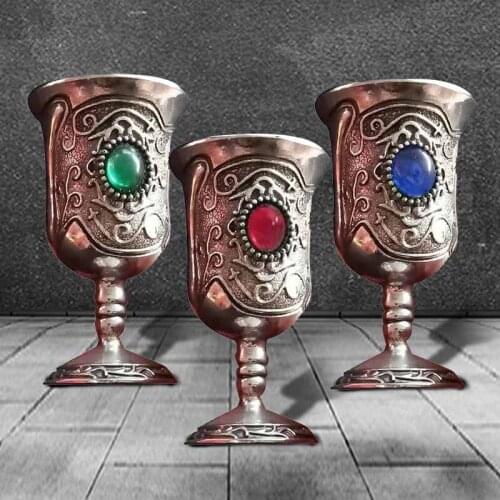 Goblet Wine Glass Gothic Wicca Pagan Mystical Tankard Coffee Beer Goblet Mystic Wicca Fan Gift