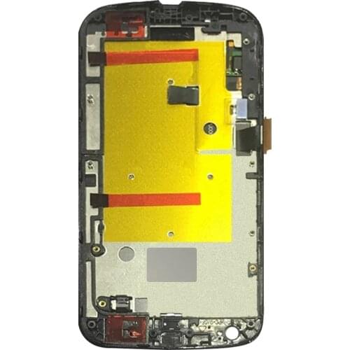 Para Motorola Moto G2 2nd xt1063 xt1064 xt1068 lcd com quadro de exibição da tela toque digitador assembléia peças reposi