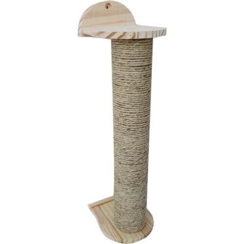 New Wall-Mounted Cat Scratch Board Toy Sisal Climbing Frames Scratching Tree Cats Protecting Furniture Grind Claws Cat Scratcher