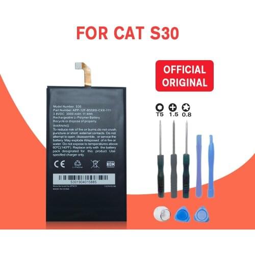 Matmcheady for Caterpillar CAT S30 Battery 3000mah APP-12F-B5595I-CXX-111 Batteries Batteries 3000mah+ tools