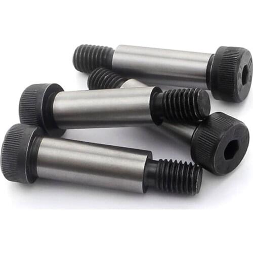 20mm-M16 Shoulder Screw, Alloy Steel Knurled Hex Bolt , Class 12.9 ISO7379 Hex Socket Head Step Shoulder Bolt ,A008