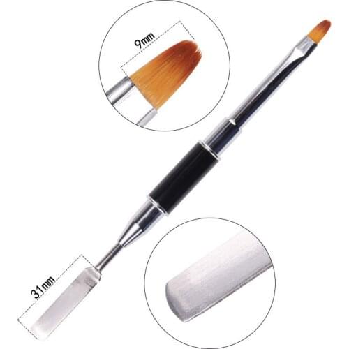 Natural detox jia bi tools double headed steelpushing painted liang yong bi nails guang liao bi extend a epoxy glue pen