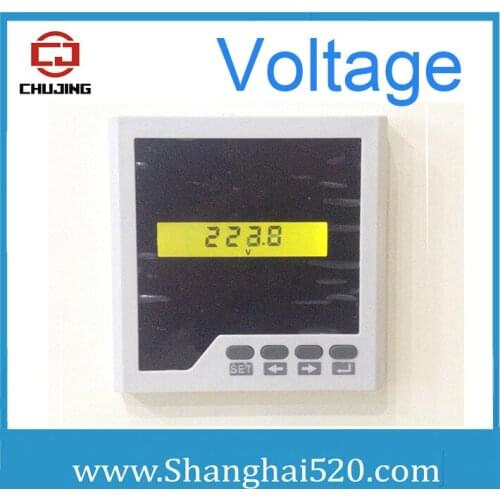 Single phase digital voltage meter LCD voltage meter 0-480V AC voltage instrument LCD V meter voltage Monitor