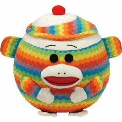 Ty Beanie Ballz Sock Moneky Plush Animal Toys Stuffed 10cm