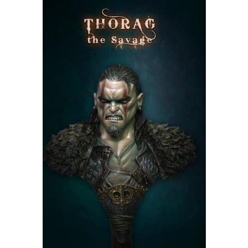 1/12 Scale Unpainted Resin bust the Savage collection bust