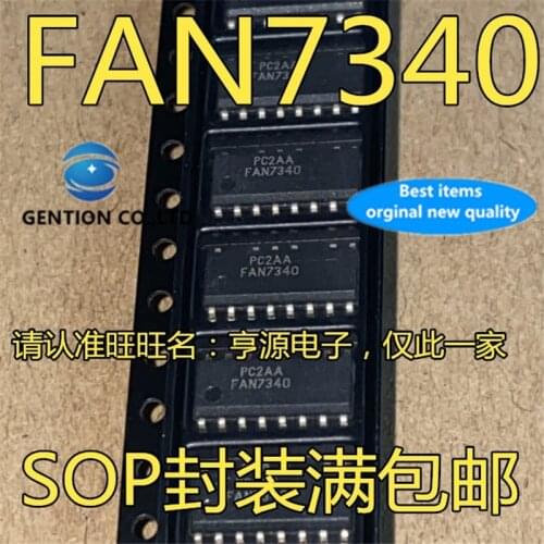 10Pcs FAN7340 FAN7340MX FAN7340M SOP-15 Power management chip in stock 100% new and original