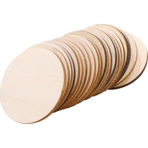 25 Pieces Unfinished Wood Embellishments For Painting And Drawing