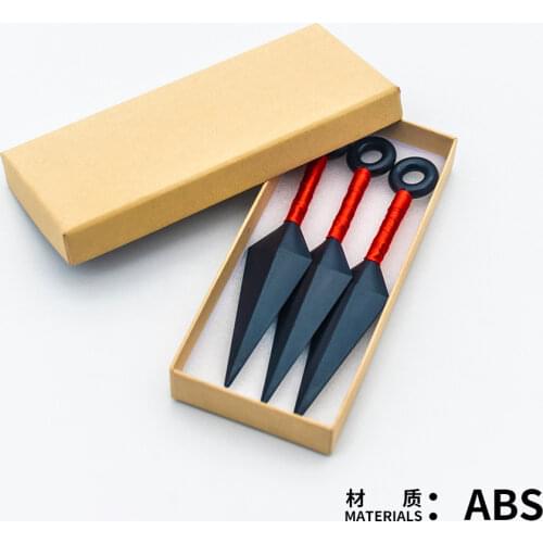 Anime Konoha Ninja Kakashi Cosplay Prop Kunai Knives Weapons Armor Kid Adult Throwing Darts Accessories Halloween Gifts