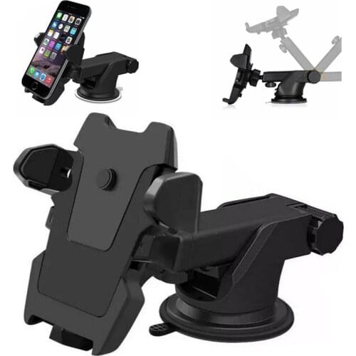 Car Phone Holder 360 Degree Rotation Holders Portable Universal Holder Stand In Car GPS Bracket Smartphone Mobile Phone Holder