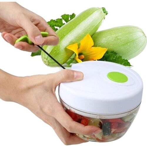 Free Shipping Manual Pull Rope Multifunction Shredder Baby Food Supplement Machine Kitchen Accessories Fruit Vegetable Tool(113)