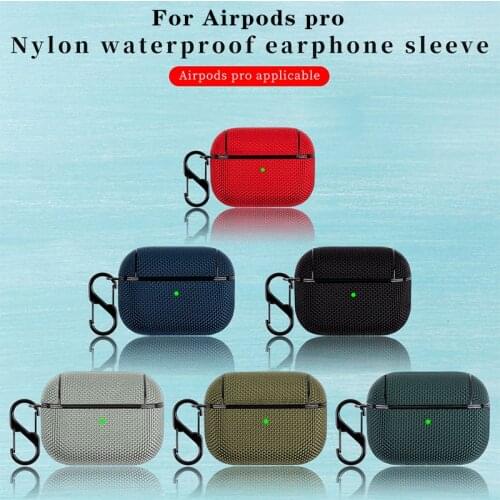 Luxury Case for AirPods Pro 2 1 Gen Nylon Case for airpods pro 3rd Protective Cover for Airpods pro 2 Waterproof Case Air Pods 2