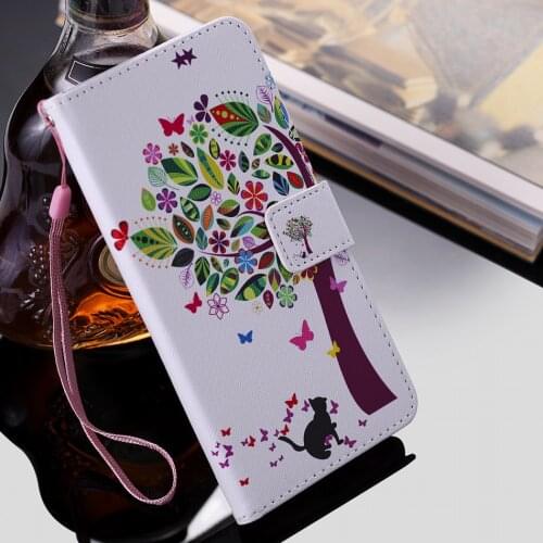 Flip Capa For Cover Samsung Galaxy S5 S6 S7 Edge S8 S10 Plus S20 Fe Ultra A750 A3 A5 j3 j5 j7 j1 2016 Patterned Phone Case O06F