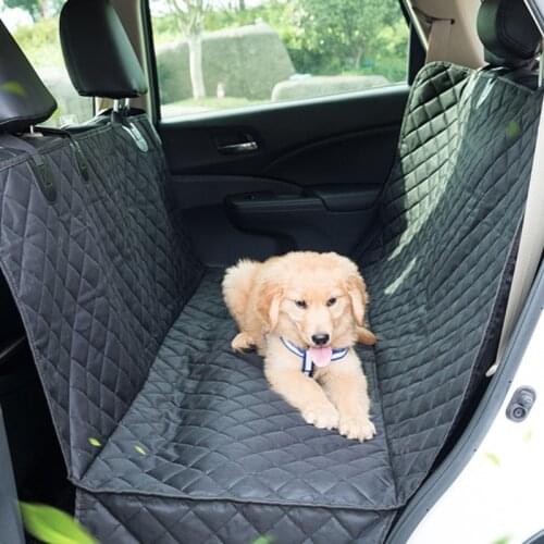 Dog Back Seat Cover Protector Waterproof Scratchproof Hammock for Dogs Backseat Against Dirt Pets Seat Covers for Cars
