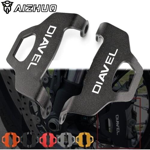 FOR Ducati Diavel 1260 1260S DIAVEL 2019 2020 2021 Motorcycle Front Brake Caliper Guard Cover Protection Aluminum Accessories