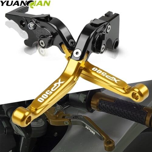 For YAMAHA XP500 XP 500 2010-2011 Motorcycle Accessories XP500 CNC Aluminum Adjustable Folding Extendable Brake Clutch Levers