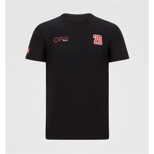 F1 Team T-shirt, Racing Suit, Car Logo, Quick-drying Short-sleeved Round Neck, Formula 1 Team Uniforms For Fans, Customized With