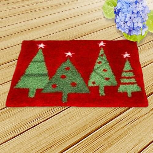 Latch Hook Rug Kit Carpet Segment Embroidery Christmas Sock Material Package DIY Handmade Embroidered Accessory latch hook kleed