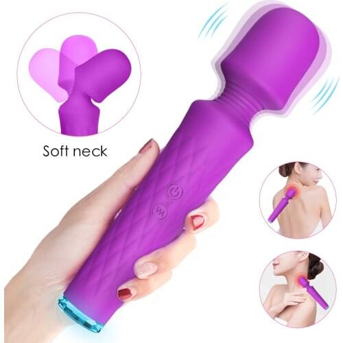 Hip Back Face Body Leg Cellulite Wand Masager Vibrator Electric Vibration Tool Wand Massager Products