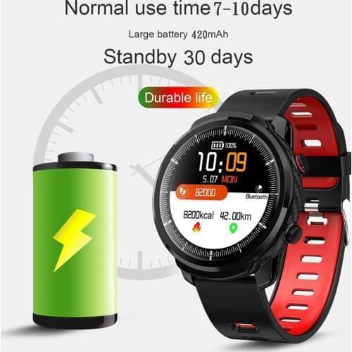 Men Watches Heart Rate Monitoring Smart Watch Waterproof Sports Watch Weather Forecast Fitness Bracelet for SENBONO S10